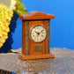 Vintage London Table Clock - Teak Wood
