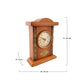 Vintage London Table Clock - Teak Wood