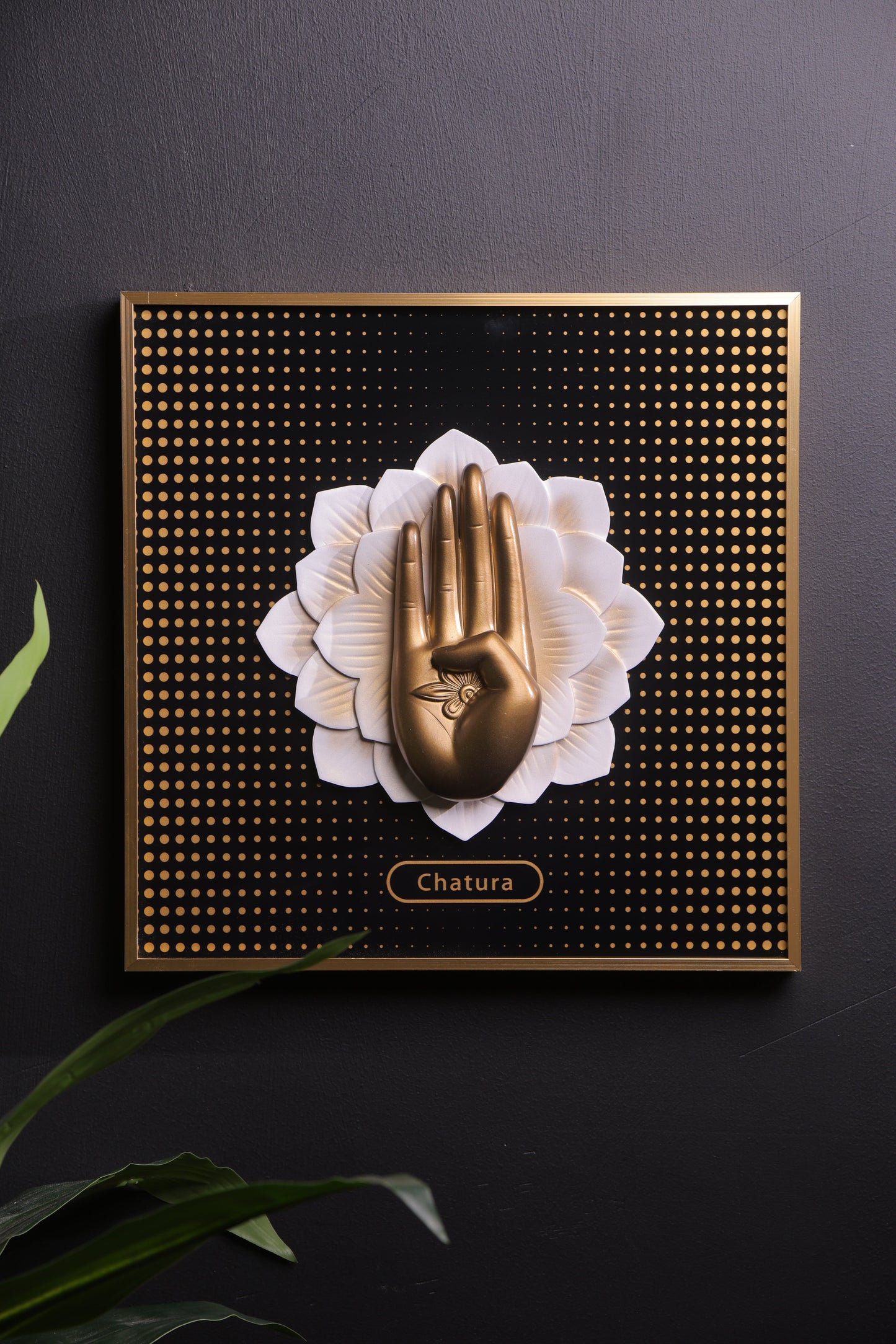 Trishool Yog Mudra Wall Art