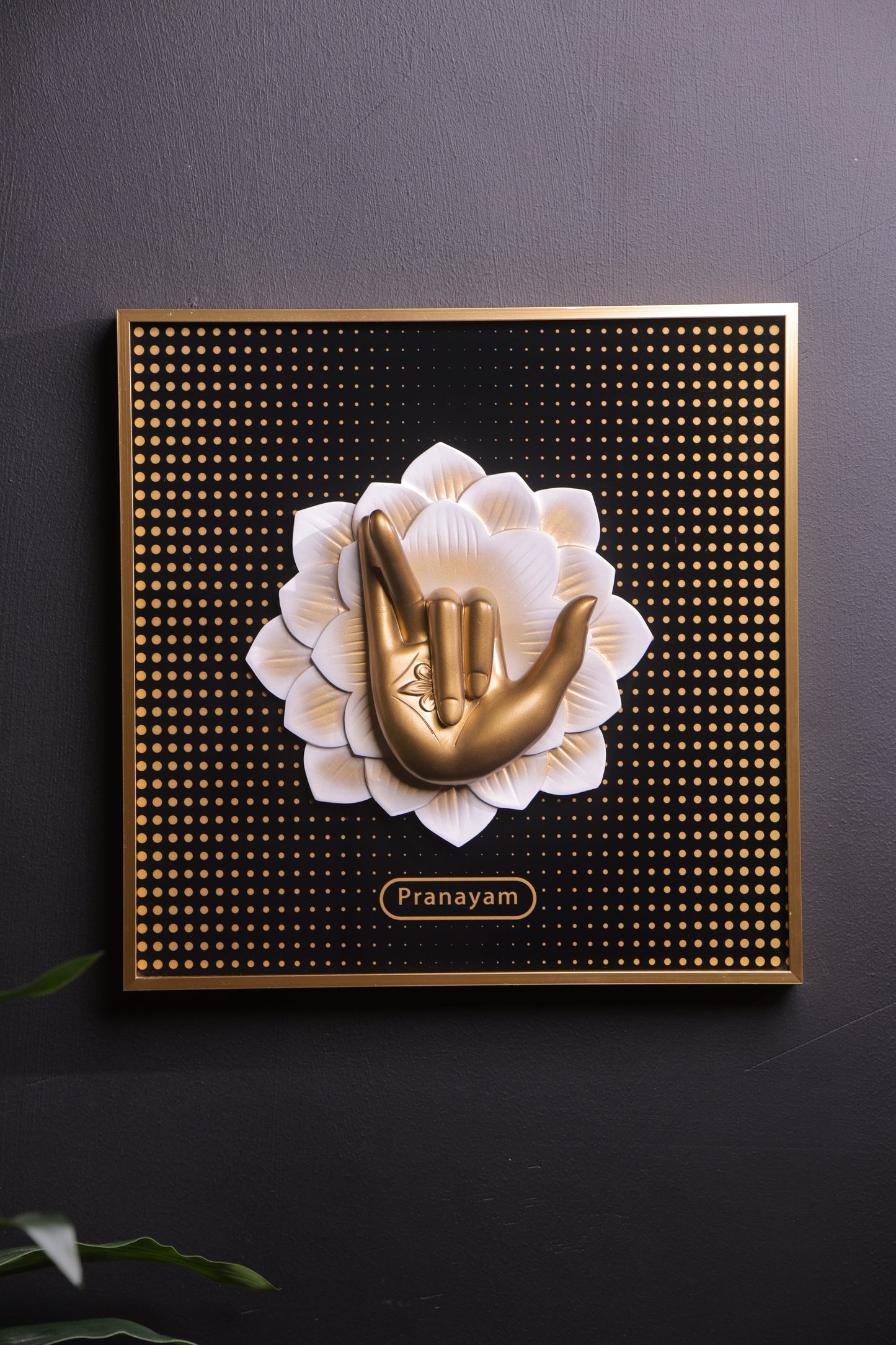 Trishool Yog Mudra Wall Art