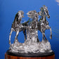 Glorious Three Horse Figurine - Chrome Plated