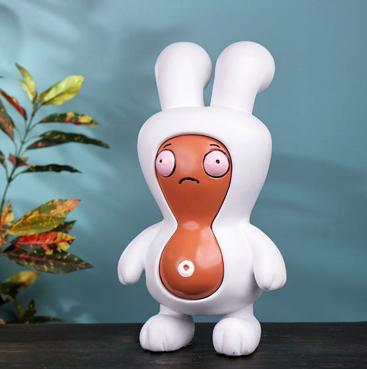 Scary Cartoon Figurine- Red