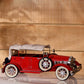 1933 Red Duesenberg SJ Metal Desk Top Car Model