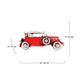 1933 Red Duesenberg SJ Metal Desk Top Car Model