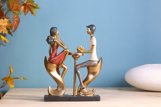 Date Night Bliss – Romantic Couple Showpiece