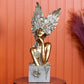 Winged Crown Head Lady Iconic Statement Piece