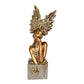 Winged Crown Head Lady Iconic Statement Piece