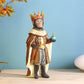 Crown monkey Figurine| Regal Swinger Statue|Urban Wilds