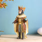 Crown monkey Figurine| Regal Swinger Statue|Urban Wilds