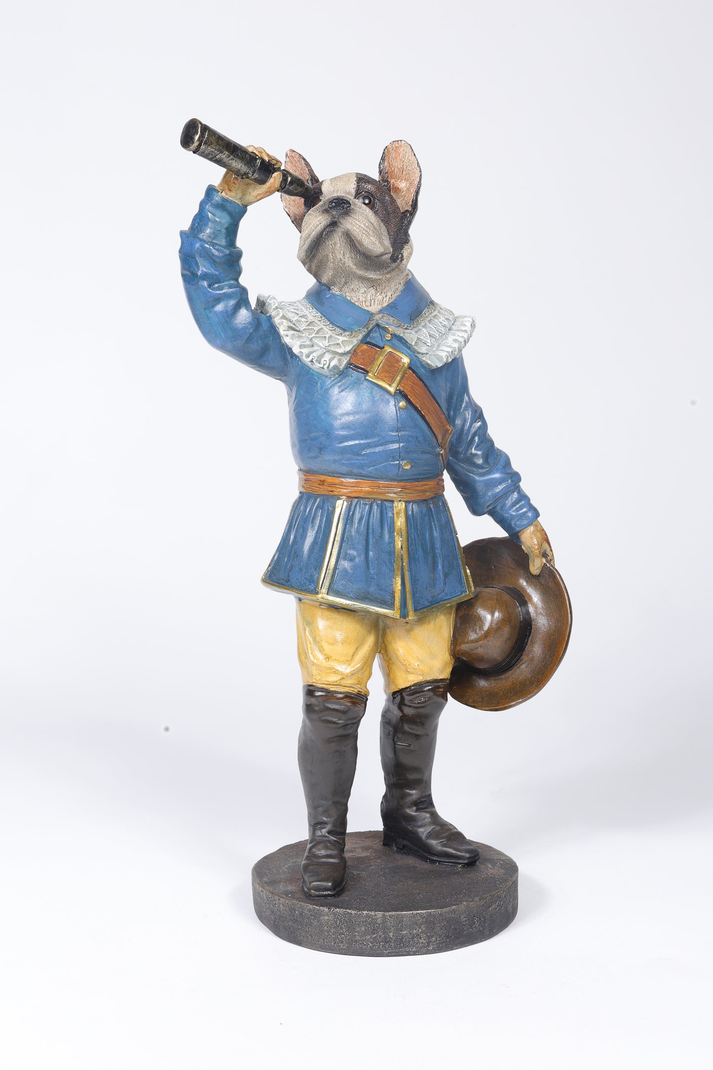 Pitbull Figurine| Polished Protector Statue|Urban Wilds