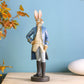 Rabbit Figurine| Velvet Hopper Statue|Urban Wilds