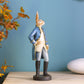 Rabbit Figurine| Velvet Hopper Statue|Urban Wilds