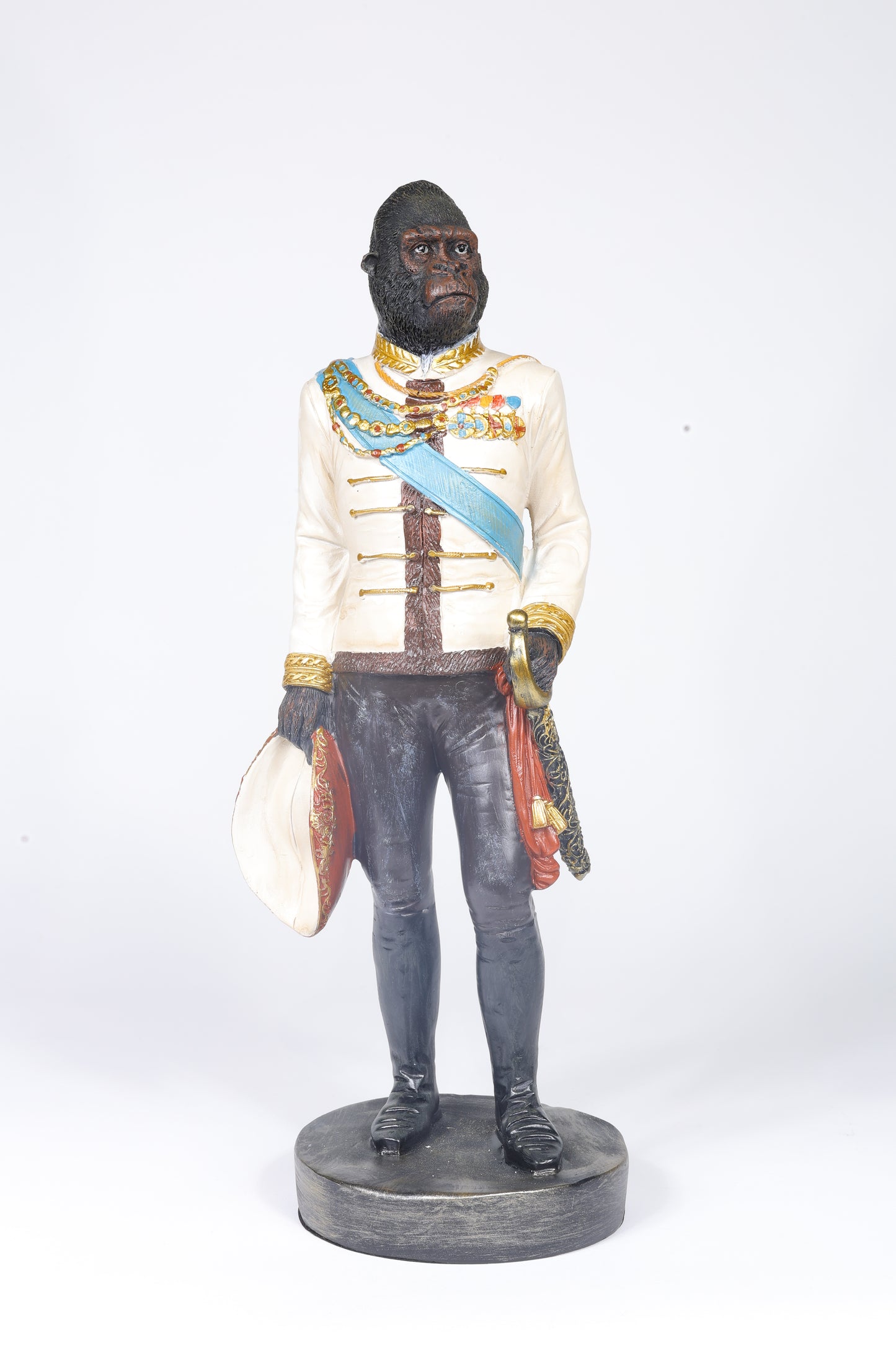 Ape Figurine| Suave Silverback Statue|Urban Wilds