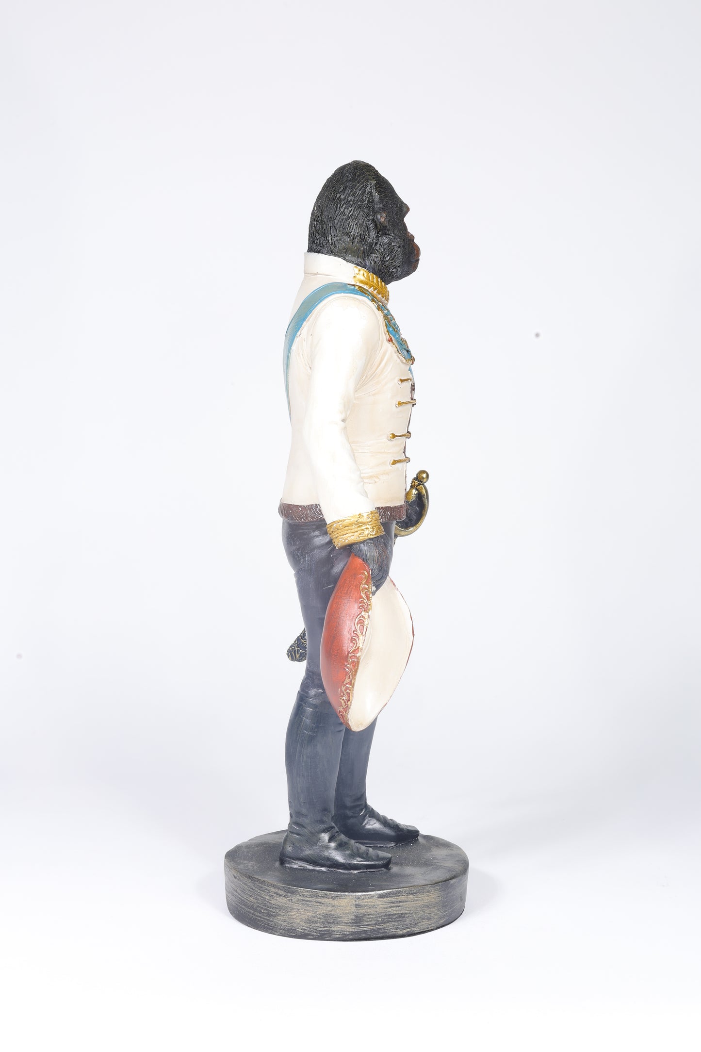 Ape Figurine| Suave Silverback Statue|Urban Wilds