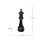 Chess Artpiece - Black King, Large