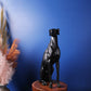 Grey Hound Dog Statue
