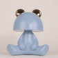 Cute Bunny Lamp with Bluetooth Speaker- Blue