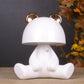 Cute Bunny Lamp with Bluetooth Speaker- White