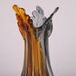 Hand-Blown glass vase for elegant display