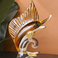 Luxury Crystal Seahorse Showpiece Ocean Inspired Decor