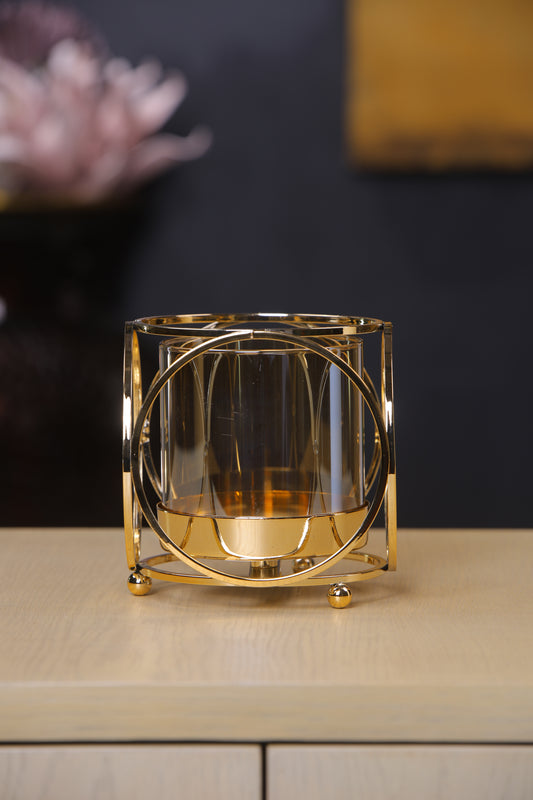 Sleek Spiral Candle Holder