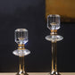 Stylish Golden Mirror Candle Stand for Table Settings