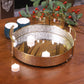 Shiny Gold Mirror Tray for Perfume Display