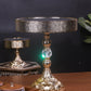 Glamorous Gold Mirror Cake Stand