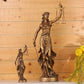 Lady of Justice Sculpture - Antique Bronze- Small