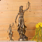 Lady of Justice Sculpture - Glossy Golden- Large